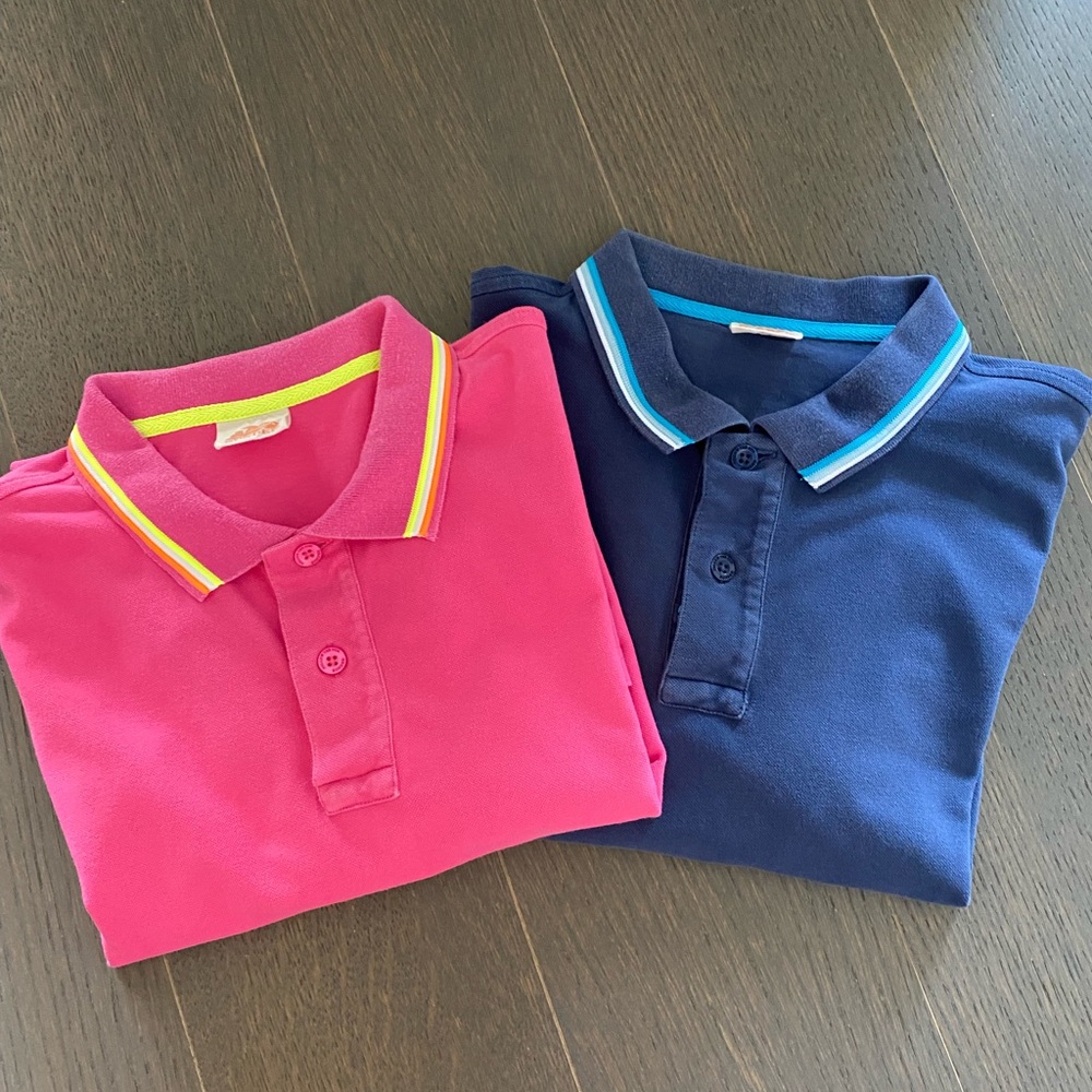 Pair of Italian Iconic Sundek Polos